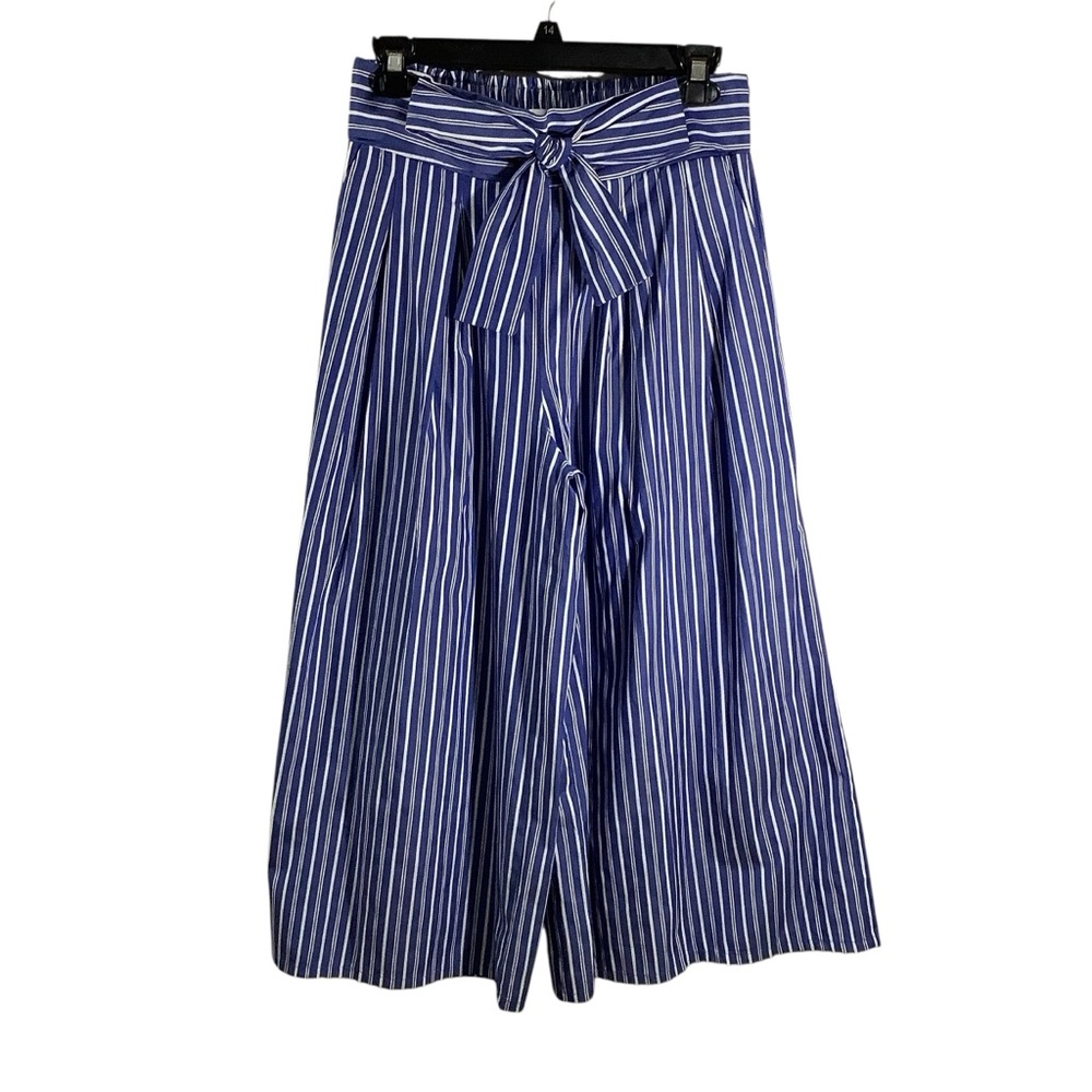 Misa Striped Square Pants Wide Leg